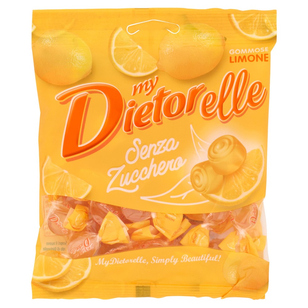 Caramelle Gommose Gusto Limone Senza Zucchero Dietorelle - Foto 1