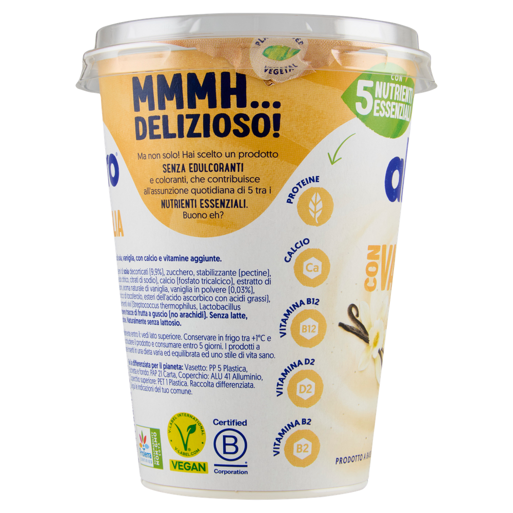 Yogurt, Vaniglia, A Base Di Soia, Basso In Grassi, No Lattosio Alpro - Foto 2