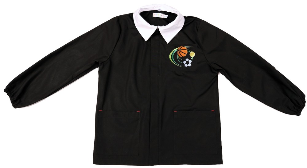Casacca Scuola Bambino 8 Anni Nero - Foto 1