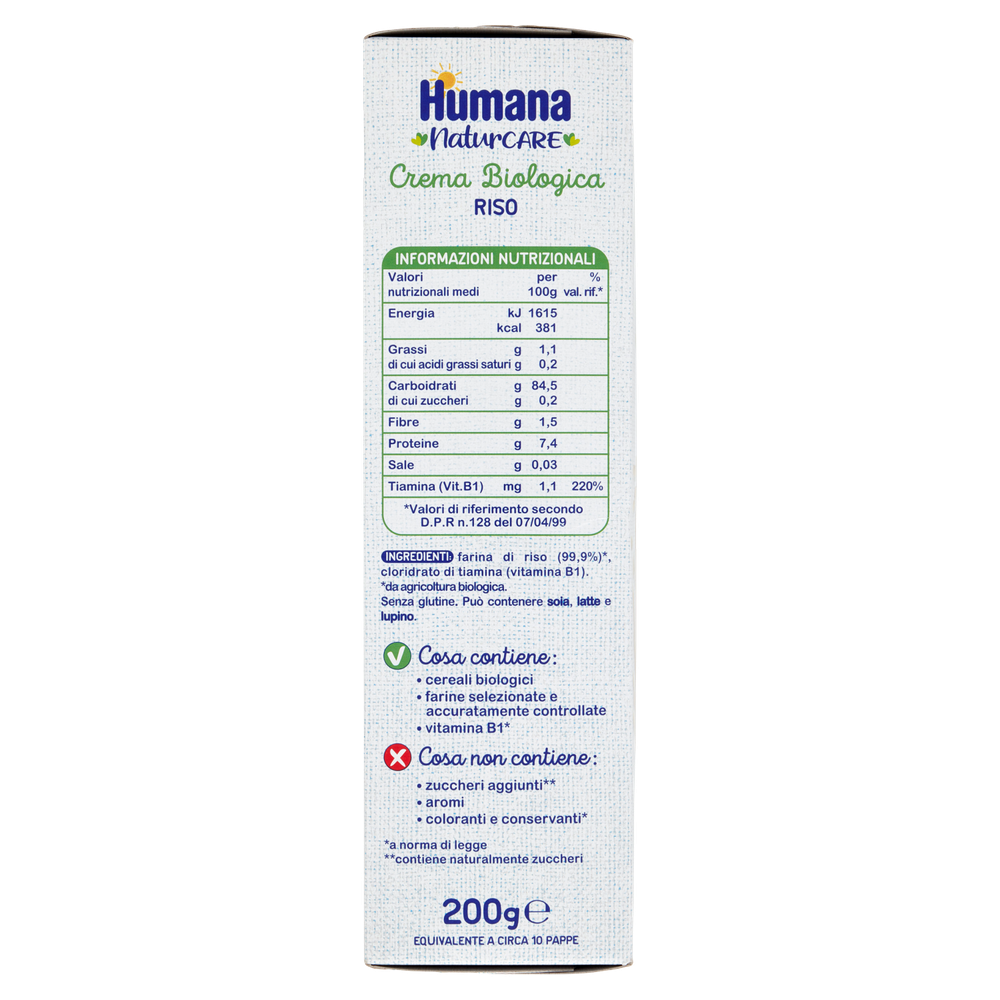 Crema Biologia Di Riso Humana - Foto 2