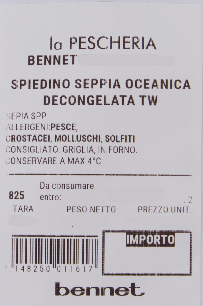 Spiedino Di Seppia Oceanica Decongelata - Foto 2
