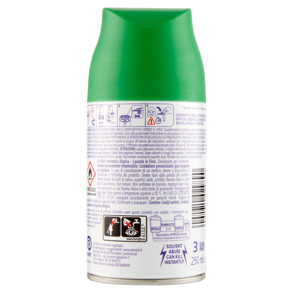 Ricarica Per Dedorante Ambiente Fresh Matic Air Wick Profumazioni Vari - Foto 3