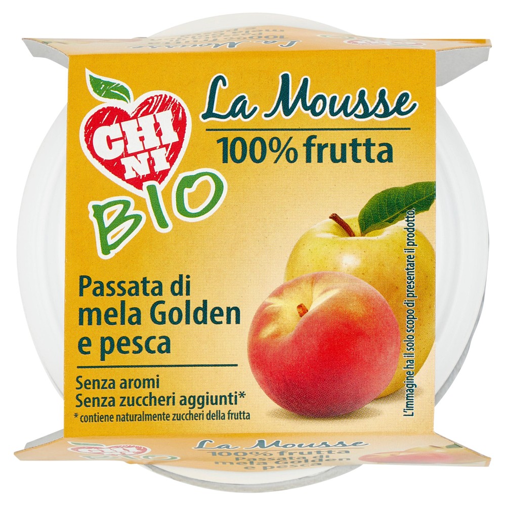 Mousse Bio Di Mele E Pesche - Foto 1