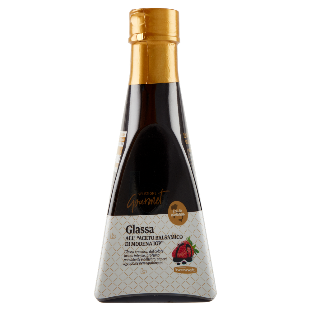 Glassa Di Aceto Balsamico Di Modena Igp Selezione Gourmet Bennet - Foto 3