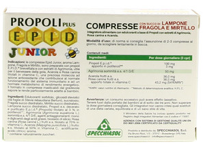 Compresse Junior Gusto Lampone Epid Specchiasol - Foto 2