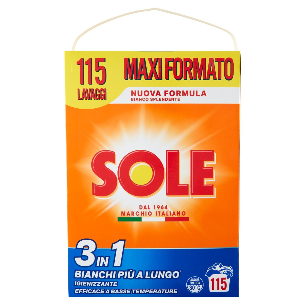 Detersivo In Polvere Per Lavatrice Bianco Splendente Sole - Foto 1