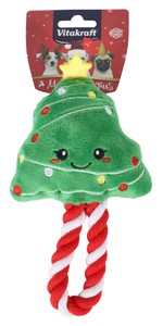 Gioco Natale Albero Pelcuhe Corda Cane Vitakraft - Foto 1