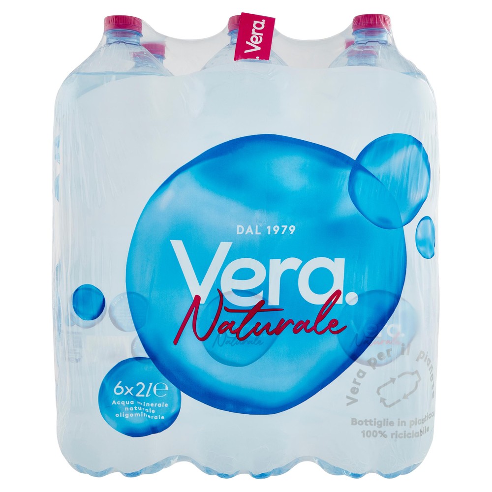 Acqua Naturale Vera 6 X 2 L. - Foto 1