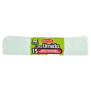 15 Sacchi Per Umido Biodegradabile Lt.10 Bennet - Foto 1