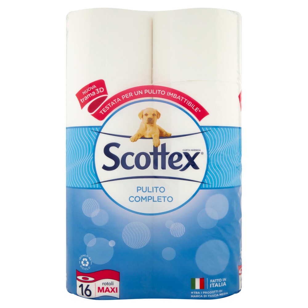 Carta Igienica Pulito Completo Scottex