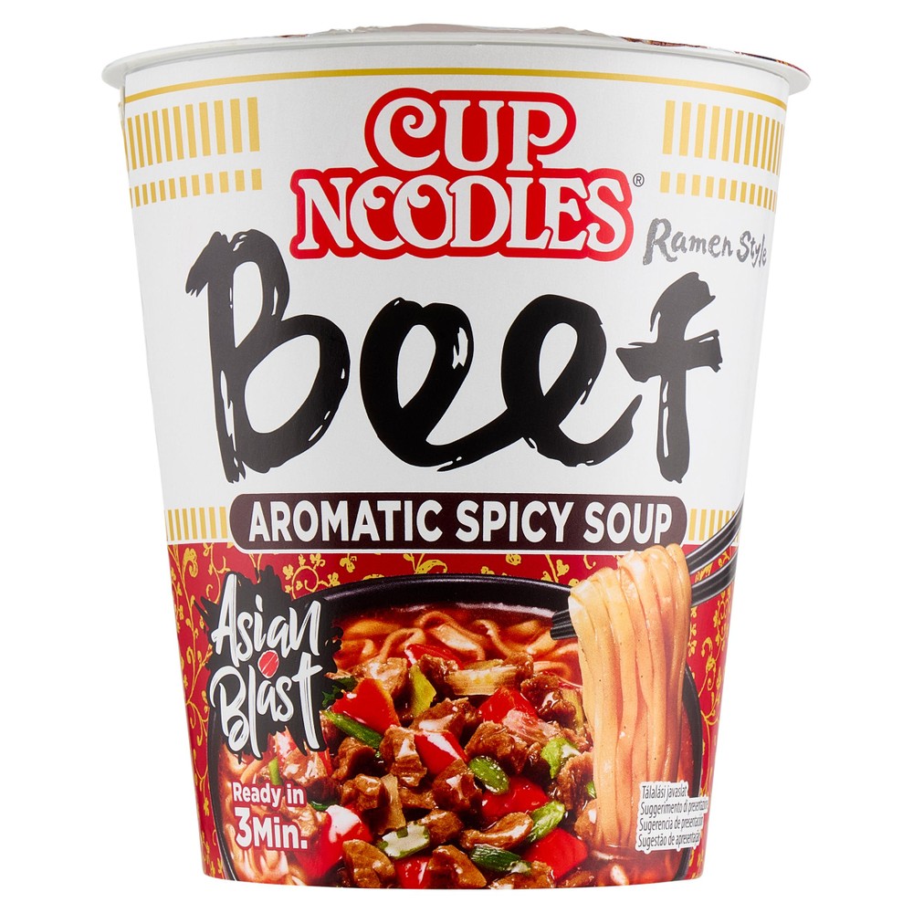 Noodles Istantanei Gusto Manzo Nissin - Foto 1