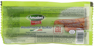 Wurstel Tacchino Halal Amadori Conf. Da 3 - Foto 1