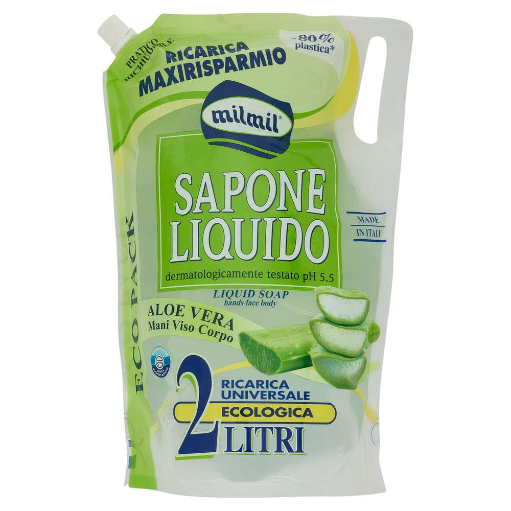 Ricarica Sapone Liquido Aloe Mil Mil - Foto 1