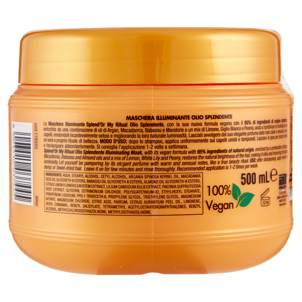 Maschera Capelli Olio Splendente Splend'or - Foto 3