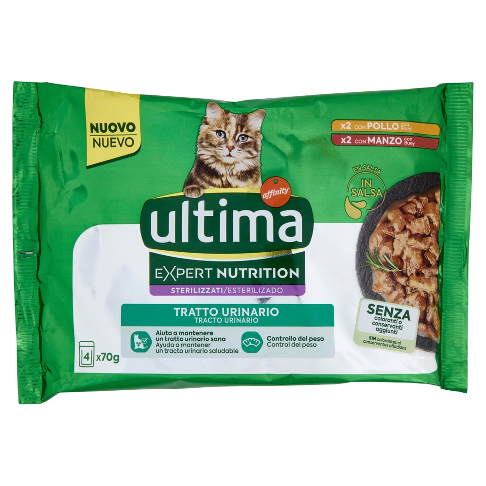 Ultima Cat Wet Expert Nutrition Tratto Urinario - Foto 1