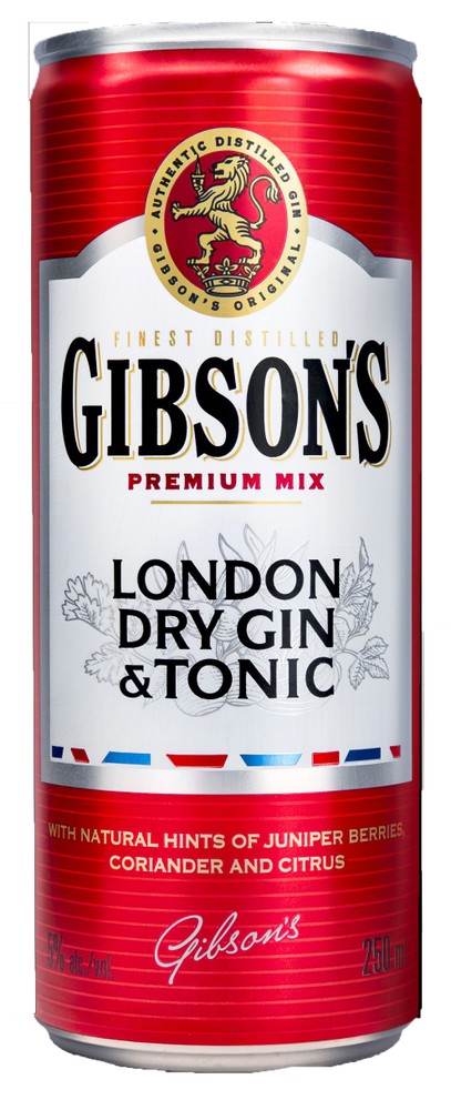 Gin & Tonic 0,250 5,00% Gibson's - Foto 1