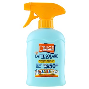 Latte Solare Spray Protezione Molto Alta Bambini Spf50 + Trigger Delice - Foto 1