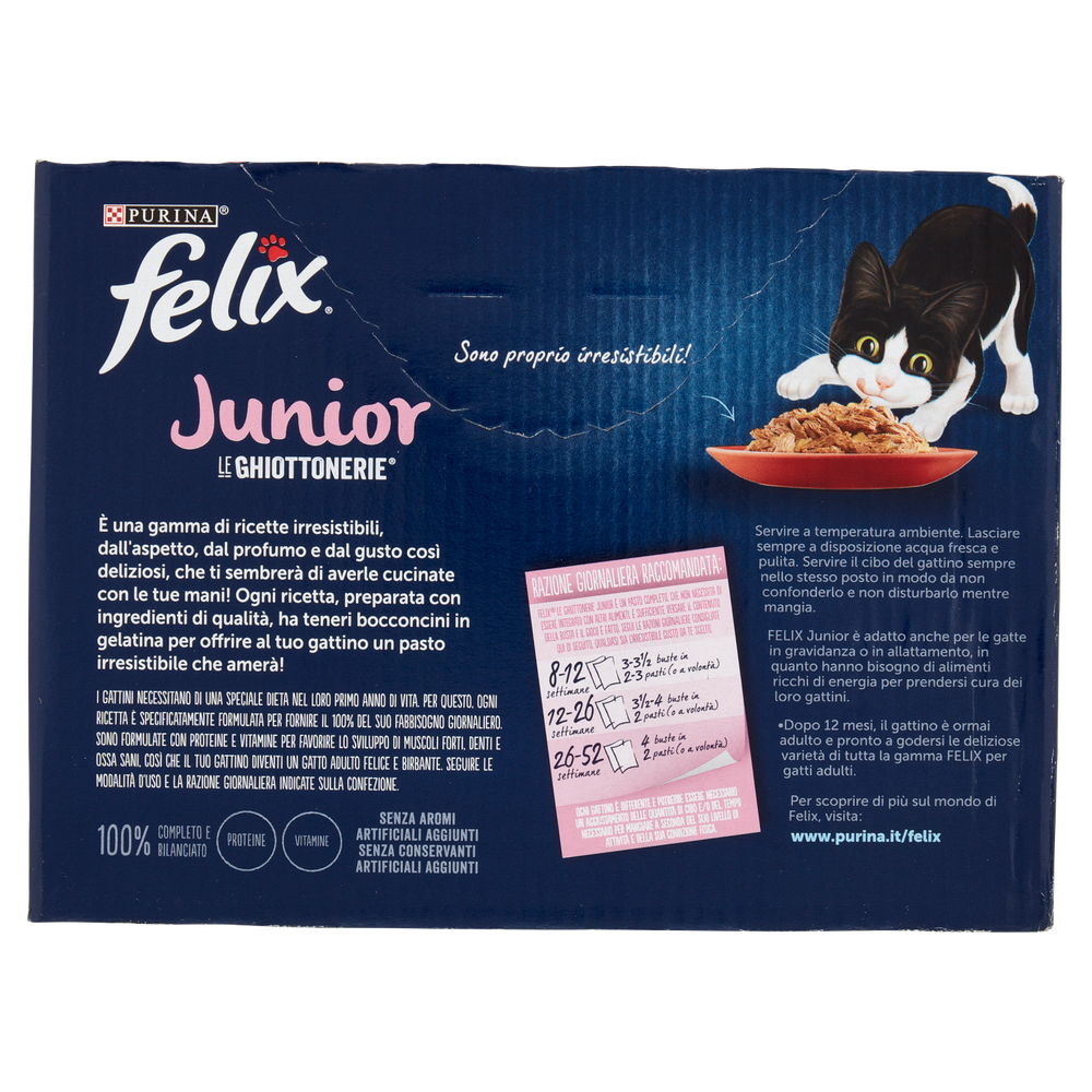 Alimento Umido Gatti Felix Le Ghiottonerie Junior - Foto 3