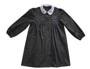 Grembiule Scuola Bambina 8 Anni Nero - Foto 1