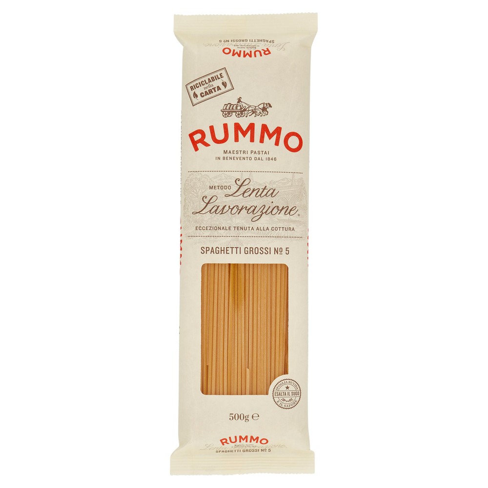 Pasta Spaghetti Grossi N.5 Rummo - Foto 1