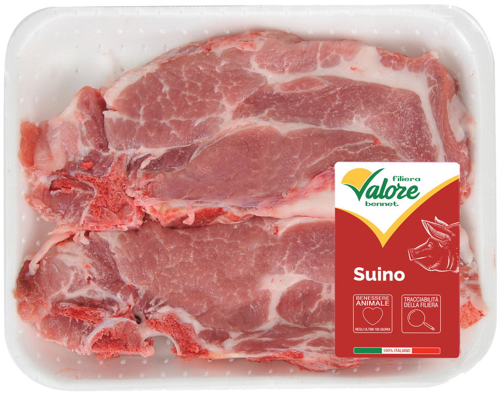 Braciole Di Coppa Suino Italiano Filiera Valore Bennet - Foto 2