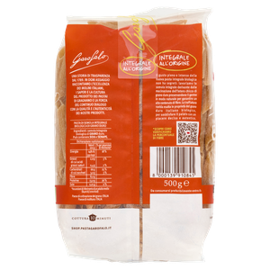 Pasta Penne Ziti Rigate Integrali N.5-70 Biologiche Garofalo - Foto 3