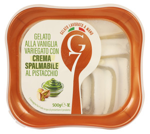 Gelato Alla Vaniglia Con Spalmabile Al Pistacchio - Foto 1