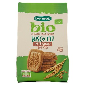 Biscotti Integrali Biologici 26x11,5g Bennet Bio - Foto 1
