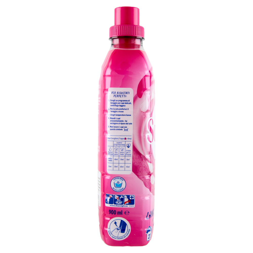 Detersivo Liquido Rosa Per Capi Delicati 22 Lavaggi Soflan - Foto 2