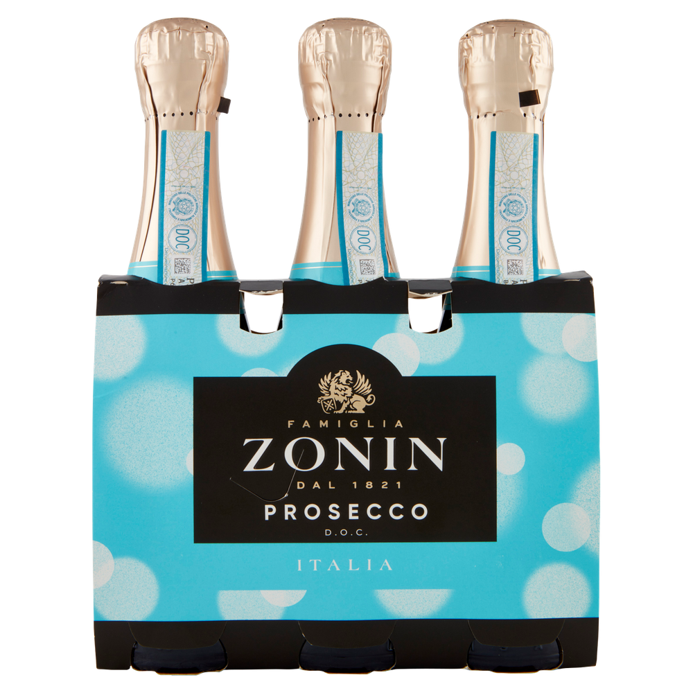 Prosecco Doc Zonin 3 Bottiglie Da Ml.200 - Foto 3