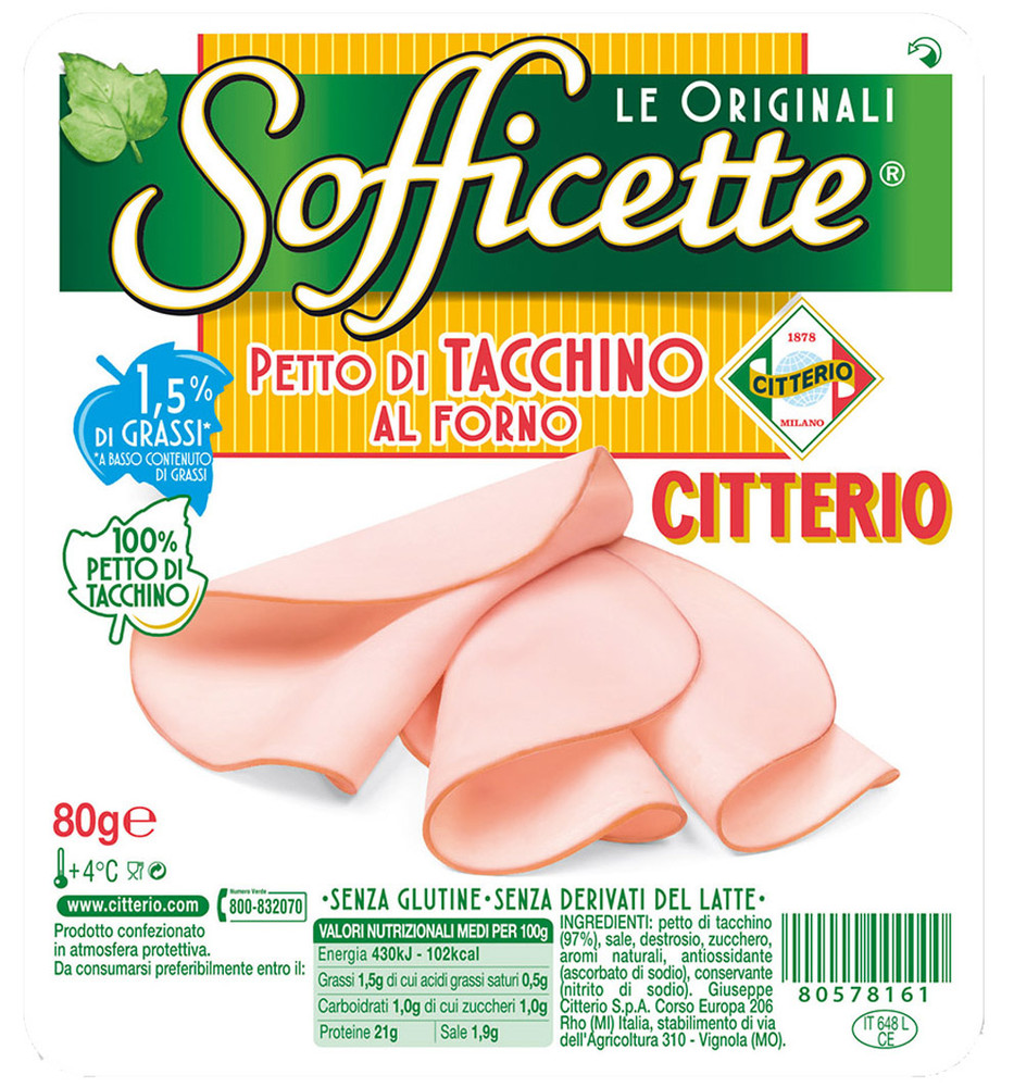 Sofficette Petto Tacchino Citterio - Foto 1