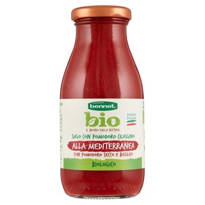 Sugo Di Pomodoro Ciliegino Alla Mediterranea Biologico Bennet Bio - Foto 1