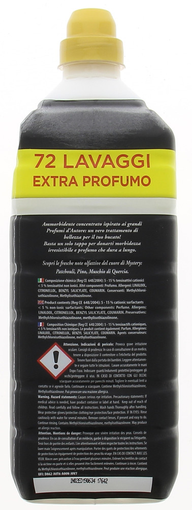 Ammorbidente Concentrato Mistery Luxury 72 Lavaggi - Foto 2