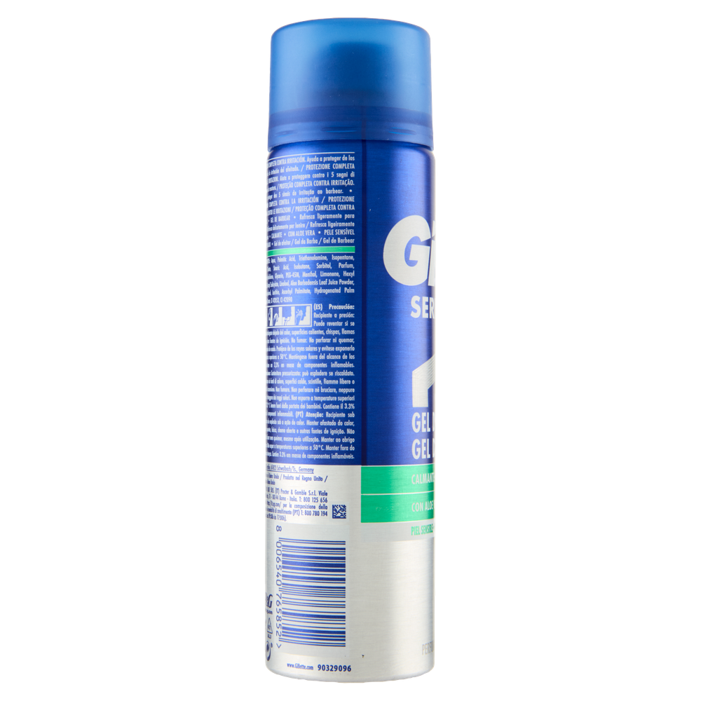 Gel Barba Pelli Sensibili Gillette - Foto 2