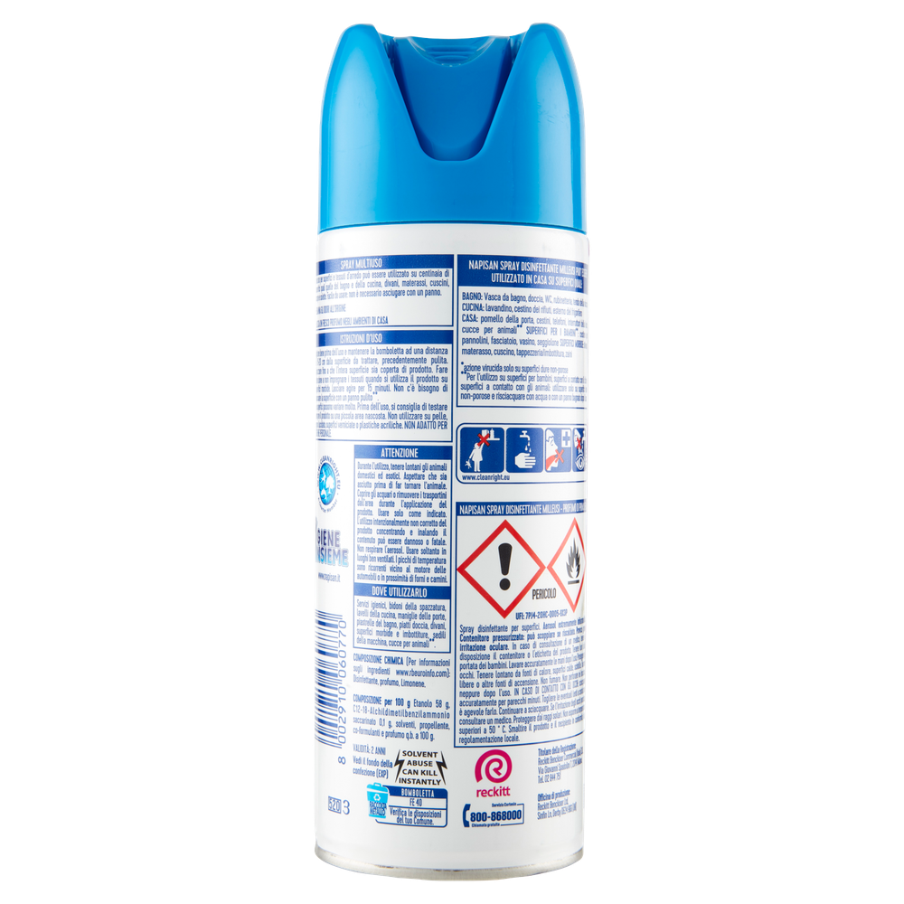 Spray Disinfettante Milleusi Al Profumo Di Primavera Napisan - Foto 3