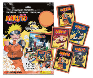 Album+25 Figurine+2 Card Limited Edition Naruto Panini - Foto 1