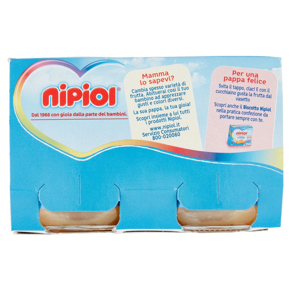 Omogeneizzato Frutta Mista 2x120g Nipiol - Foto 3