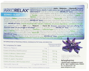 Arkorelax Sonno Arkopharma Compresse - Foto 2