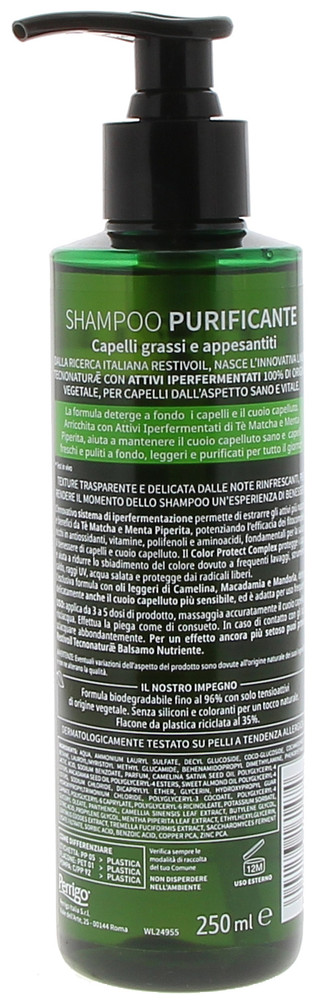 Shampoo Capelli Grassi Tecnonaturae Restivoil