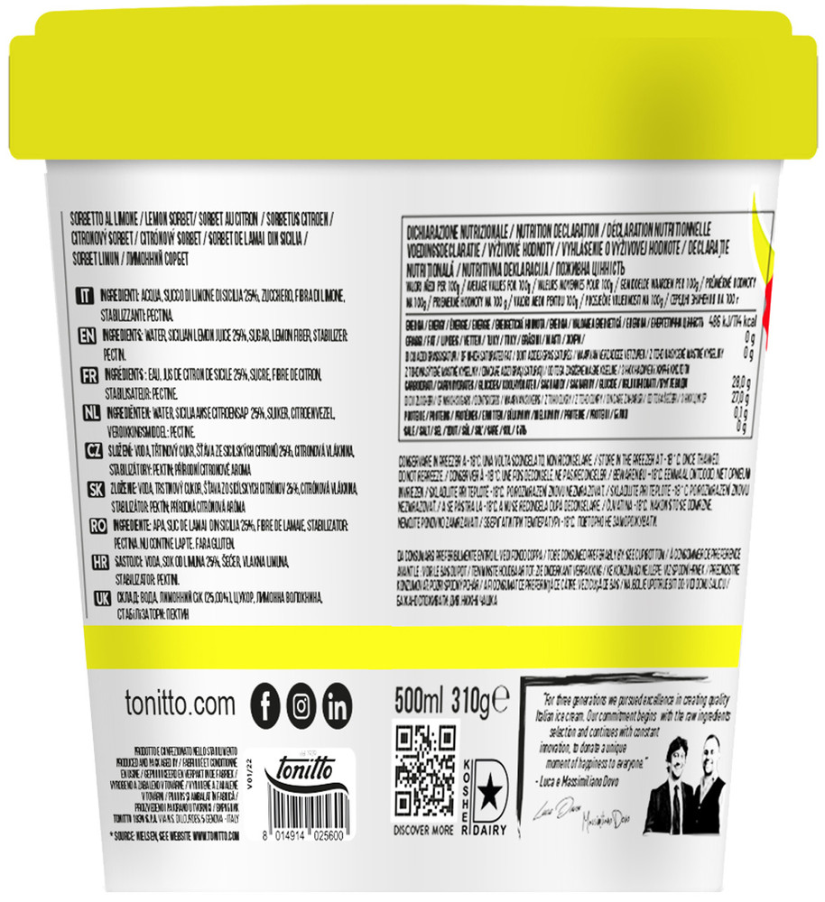 Sorbetto Limone Barattolo In Carta - Foto 2