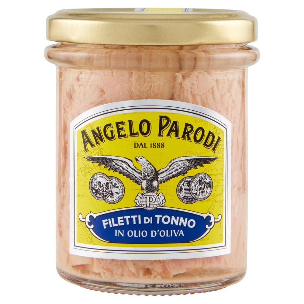 Filetti Di Tonno In Olio D'oliva Angelo Parodi - Foto 1