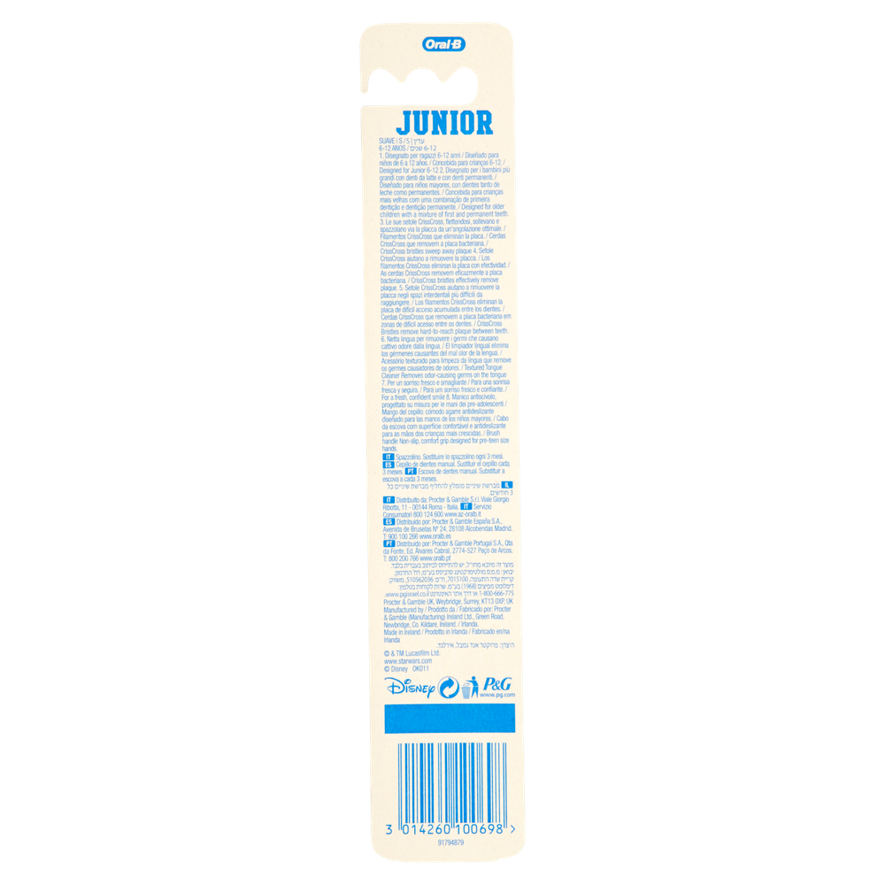 Spazzolino Junior 0-12 Starwars Oral-B - Foto 3