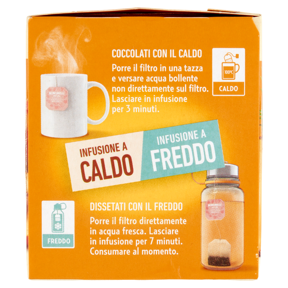 Infuso Fruttoso Ananas E Pesca 100% Naturale Filtri 12x2g Bonomelli - Foto 2