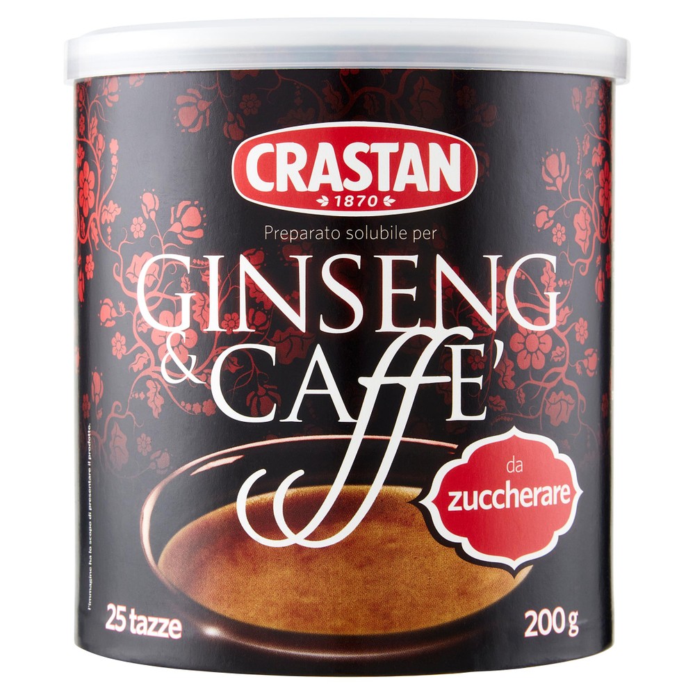 Preparato Solubile Per Ginseng E Caffè Con Latte Da Zuccherare Crastan - Foto 1