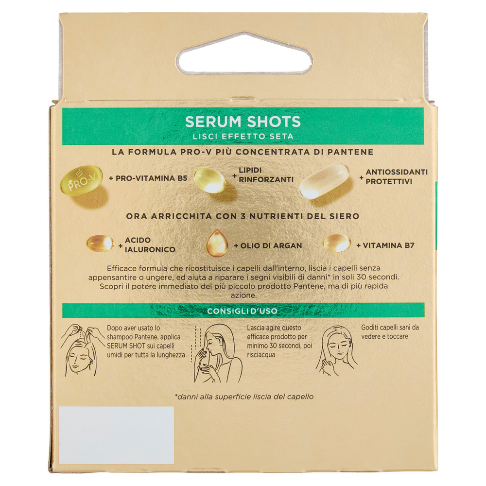 Ampolle Sos Shots Lisci & Setosi Pantene - Foto 3