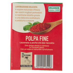 Polpa Di Pomodoro Fine Di Pomodori Scottati Al Vapore Valfrutta - Foto 3