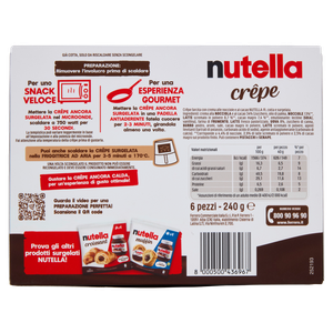Nutella Crepe Confezione Da 6 Ferrero - Foto 3