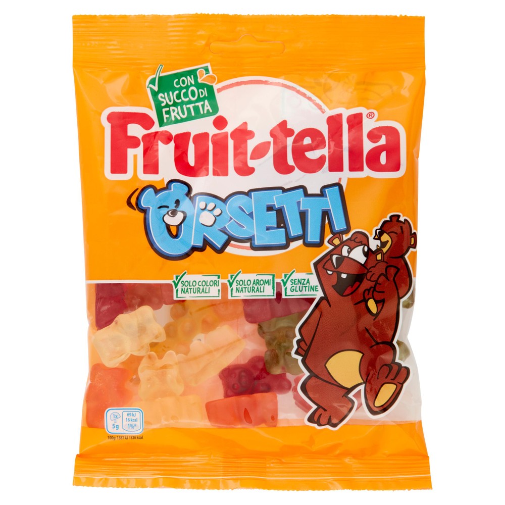 Caramelle Gommose Orsetti Frutti Assortiti Fruittella - Foto 1