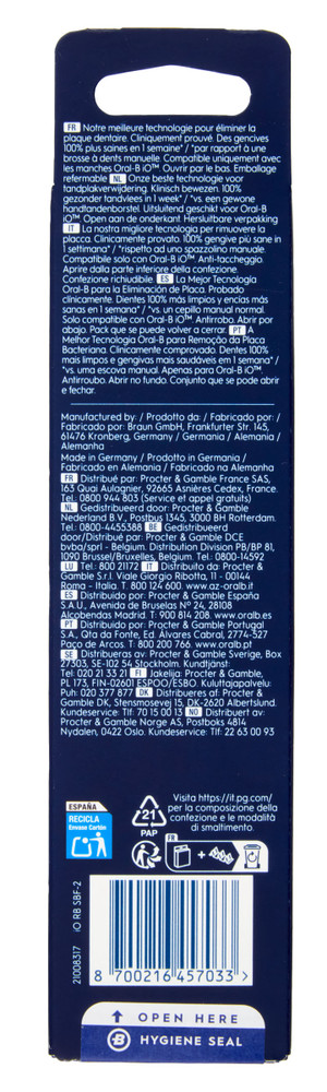 Ricarica Spazzolino Eletrtico Oral B Power Io Gentle Care Pz2 - Foto 3