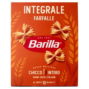 Pasta Farfalle Integrali 100% Grano Integrale Barilla - Foto 1